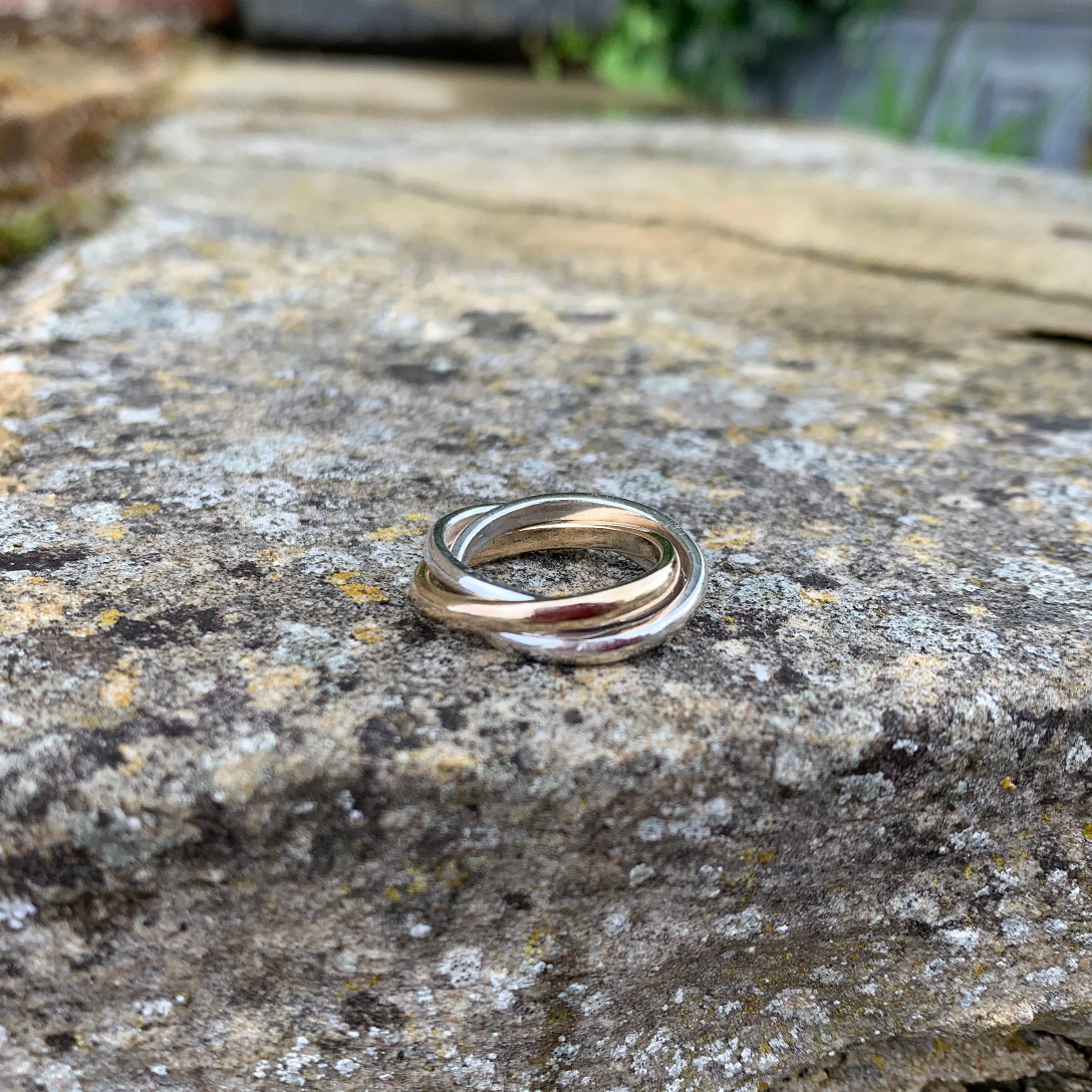 Gold Russian Wedding ring